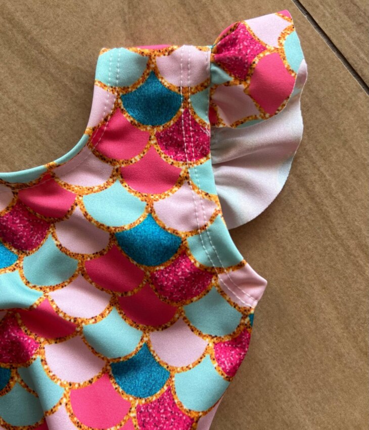 fernandaramoskids com br Maio Feminino Infantil Sereia Fundo Rosa 1
