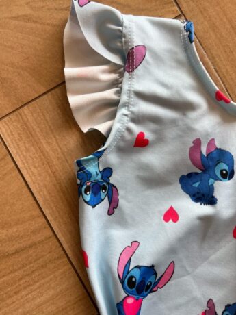 fernandaramoskids com br Maio Feminino Infantil Stitch Fundo Azul 1