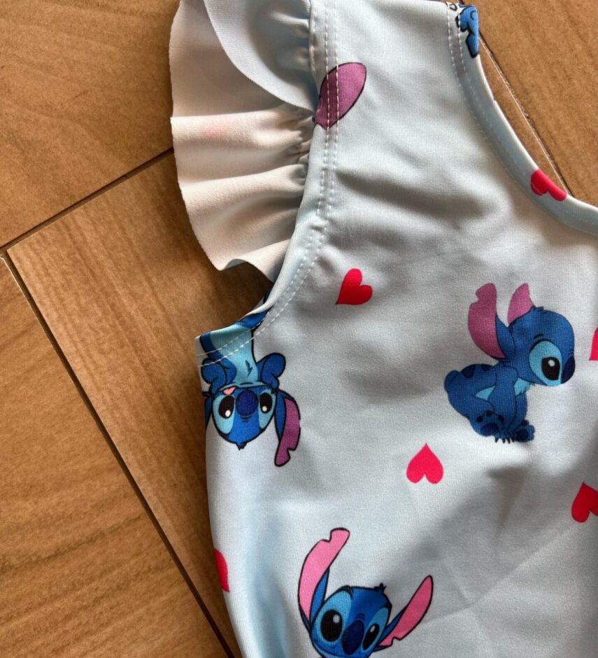 fernandaramoskids com br Maio Feminino Infantil Stitch Fundo Azul 1