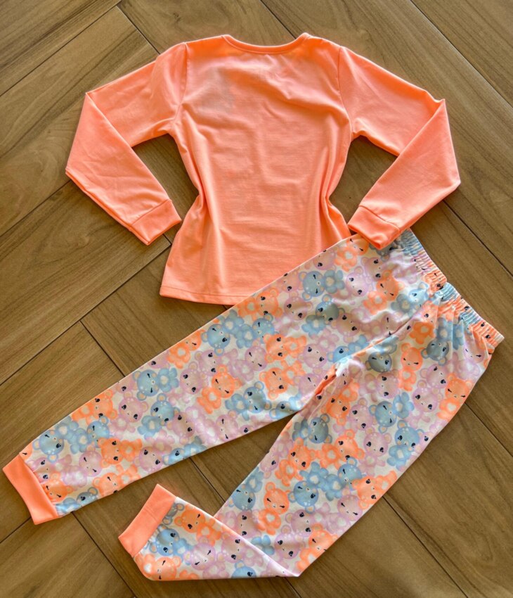 fernandaramoskids com br Pijama Infantil Feminino Blusa e Calça Sleep Later 1