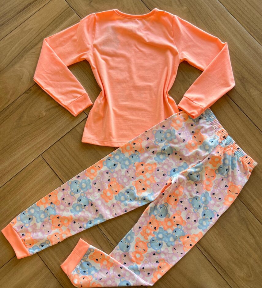 fernandaramoskids com br Pijama Infantil Feminino Blusa e Calça Sleep Later 1