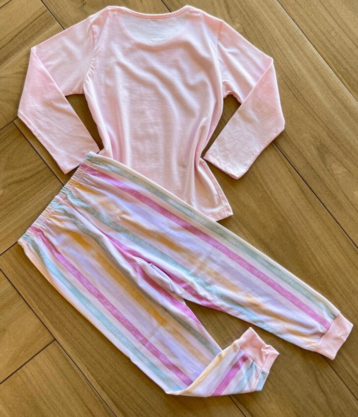 fernandaramoskids com br Pijama Infantil Feminino Blusa e Calça Sunny Days 1