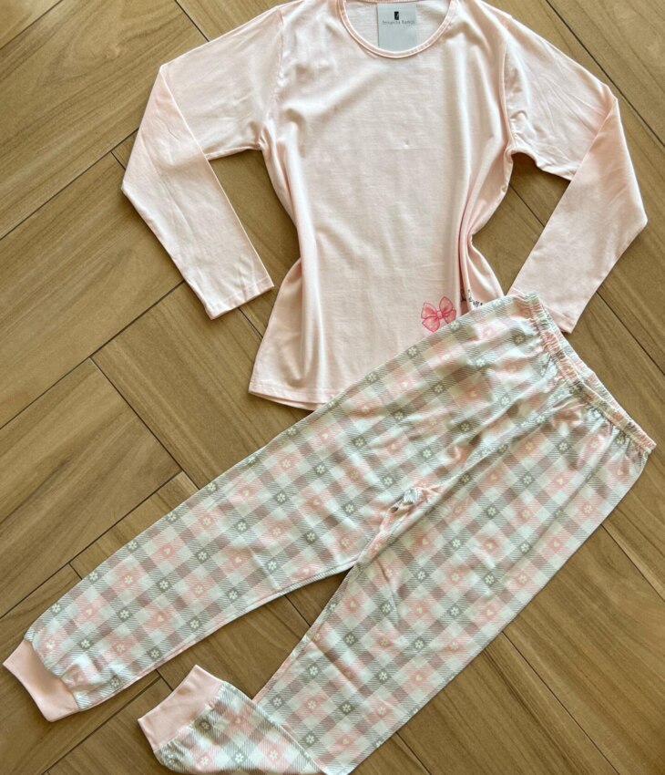 Pijama Infantil Feminino Blusa e Calça Sweet Dreams Fernanda Ramos Kids