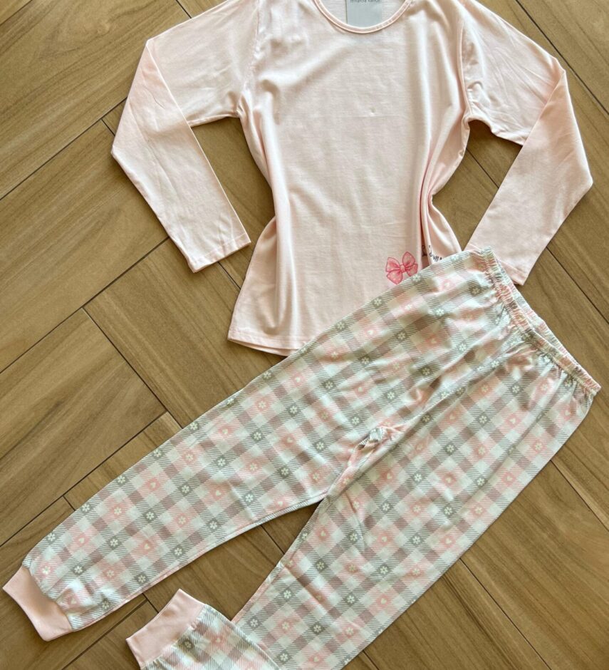 Pijama Infantil Feminino Blusa e Calça Sweet Dreams Fernanda Ramos Kids