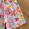 fernandaramoskids com br Pijama Infantil Feminino Blusa e Short Suede Joaninha 1