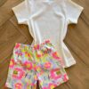 fernandaramoskids com br Pijama Infantil Feminino Blusa e Short Suede Joaninha 2