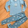 Pijama Infantil Masculino Blusa e Calça Estampa Carinha Feliz Fernanda Ramos Kids