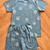 fernandaramoskids com br Pijama Infantil Masculino Camiseta e Bermuda Carinha Feliz 1