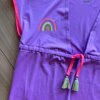 fernandaramoskids com br Saída Praia Infantil Feminina com Amarração e Proteção UV 50+ Lilás1