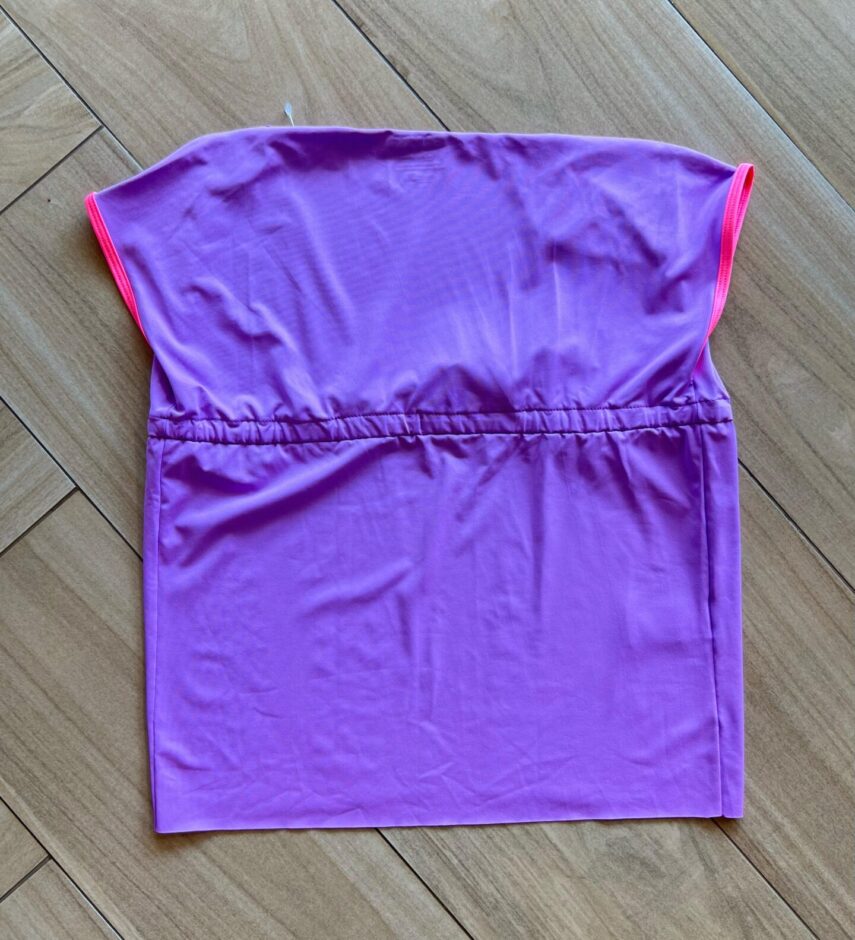 fernandaramoskids com br Saída Praia Infantil Feminina com Amarração e Proteção UV 50+ Lilás2