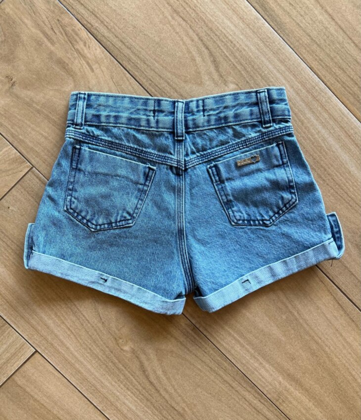 fernandaramoskids com br Short Infantil Feminino Jeans com Detalhe em Lastex no Bolso2