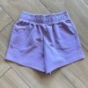 fernandaramoskids com br Short Infantil Feminino Lilás com Elástico na Cintura 2
