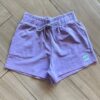 Short Infantil Feminino Lilás com Elástico na Cintura Fernanda ramos kids