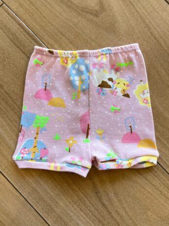 fernandaramoskids com br Short Infantil Feminino Lilás Estampa Ovelinhas2