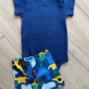 fernandaramoskids com br Short Infantil Masculina Estampado Dinossauro Azul2