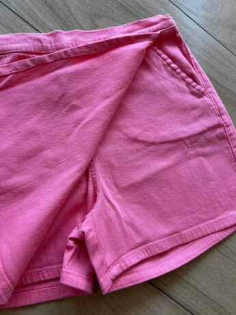 fernandaramoskids com br Short Saia Evase Infantil Feminino Rosa Chiclete1