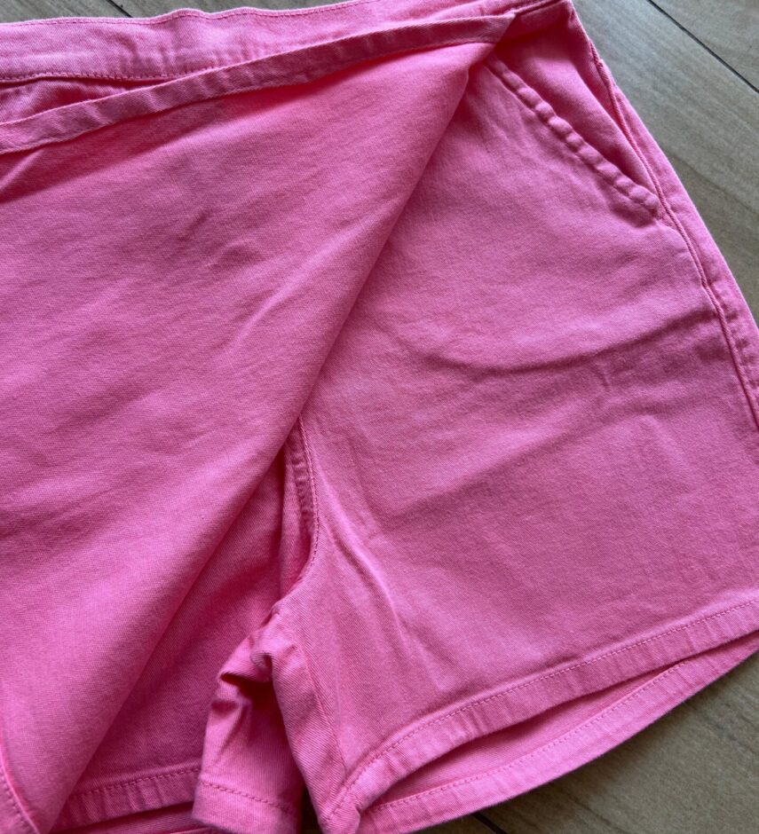fernandaramoskids com br Short Saia Evase Infantil Feminino Rosa Chiclete1