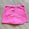 Short Saia Evase Infantil Feminino Rosa Chiclete Fernanda Ramos Kids
