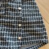 fernandaramoskids com br Short Saia Infantil Feminino com Detalhes em Perolas nos Botões 1