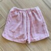 fernandaramoskids com br Short Saia Infantil Feminino Rosa com Detalhes em Perolas nos Botões 2