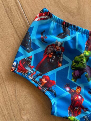 fernandaramoskids com br Sunga Masculina Infantil Estampa Super Heróis 1