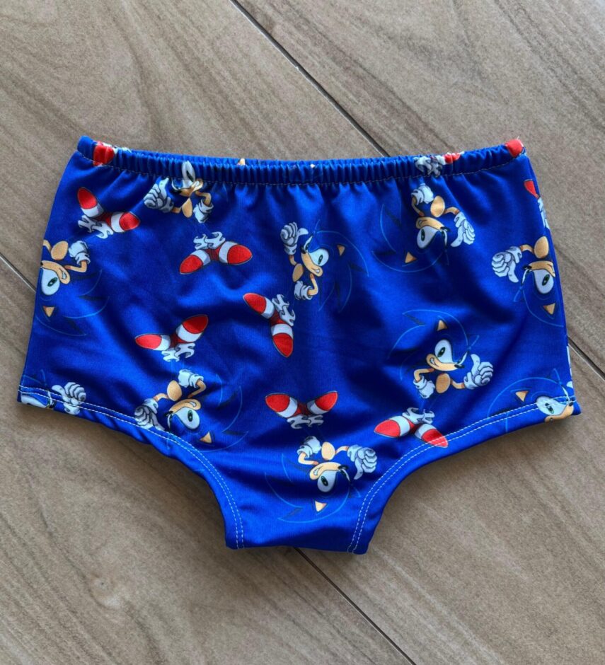 fernandaramoskids com br Sunga Masculina Infantil Estampada de Sonic 2