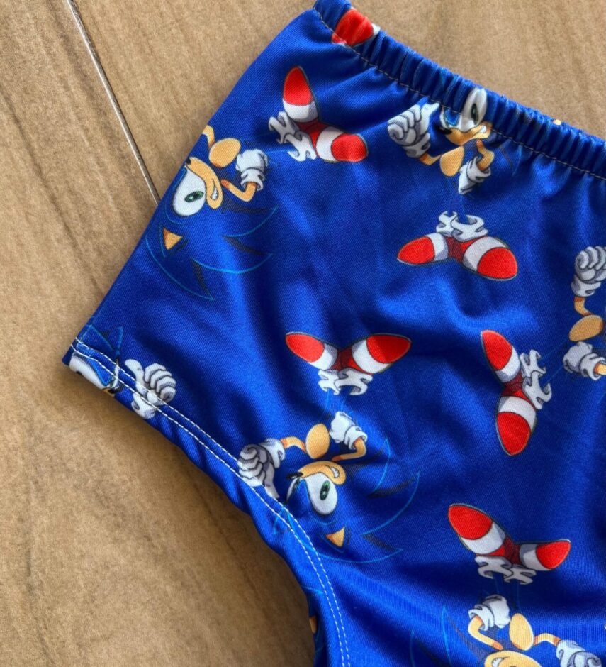 fernandaramoskids com br Sunga Masculina Infantil Estampada de Sonic 1