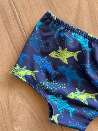 fernandaramoskids com br Sunga Masculina Infantil Estampada de Tubarão 1