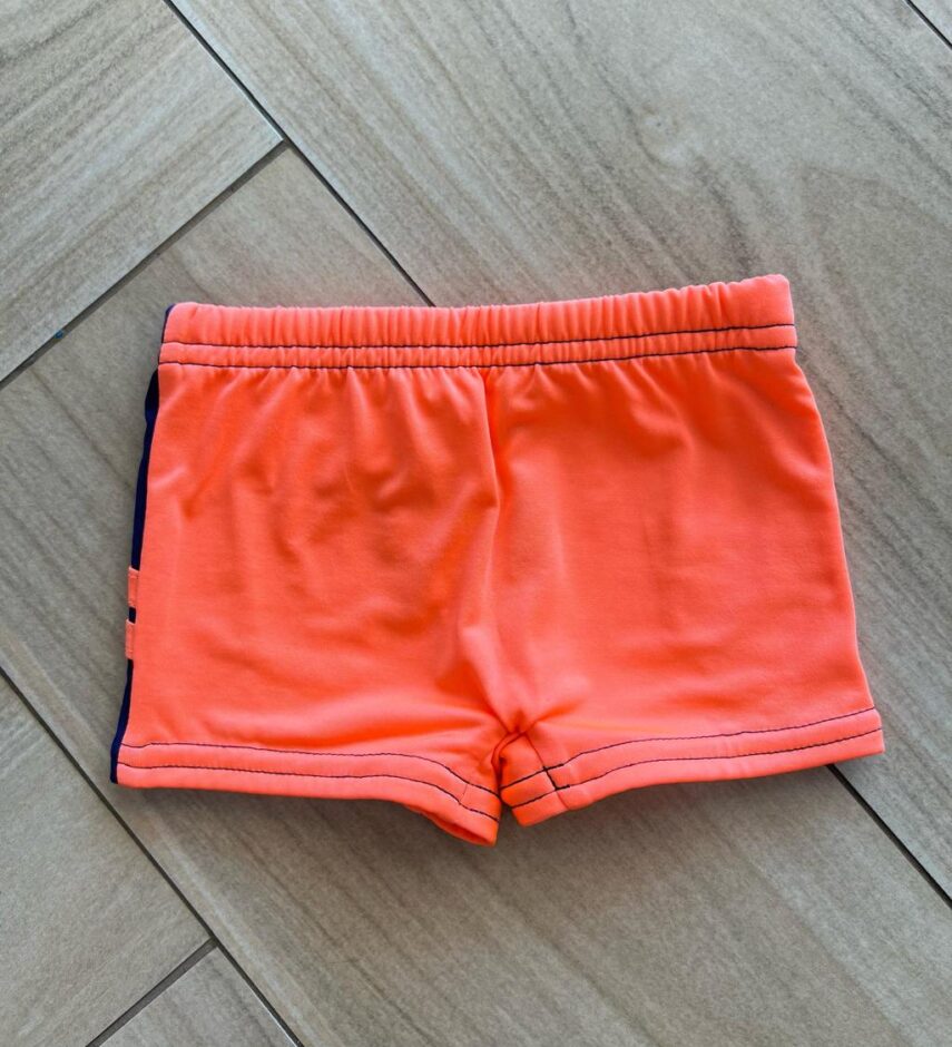 fernandaramoskids com br Sunga Masculina Infantil Laranja Neon 2