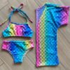 Trijunto Infantil Feminino Biquíni Sereia Fernanda Ramos Kids