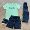 Trijunto Masculino Camiseta Bermuda e Jaqueta Fernanda ramos kids