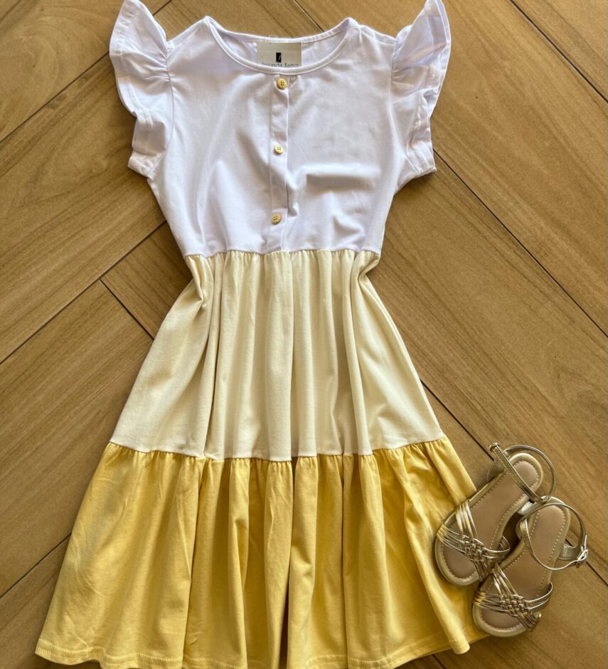 Vestido Infantil Feminino 3 Marias Fernanda Ramos Kids