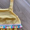 fernandaramoskids com br Vestido Infantil Feminino Alça e Detalhe Fita Tassel1