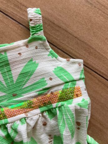 fernandaramoskids com br Vestido Infantil Feminino Alça Fina Estampado com Detalhe Lantejoula 1