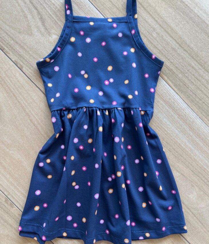 fernandaramoskids com br Vestido Infantil Feminino Alça Fina Florzinha 2