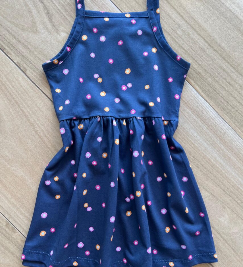 fernandaramoskids com br Vestido Infantil Feminino Alça Fina Florzinha 2