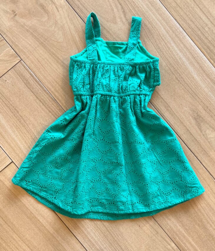 fernandaramoskids com br Vestido Infantil Feminino Alcinha e Detalhe Laço Verde2
