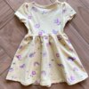 fernandaramoskids com br Vestido Infantil Feminino Curto Amarelo Caracol Arco Íris 1