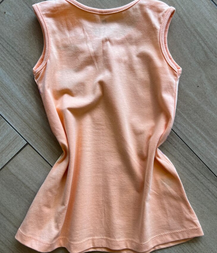 fernandaramoskids com br Vestido Infantil Feminino Curto Laranja com Flor 2