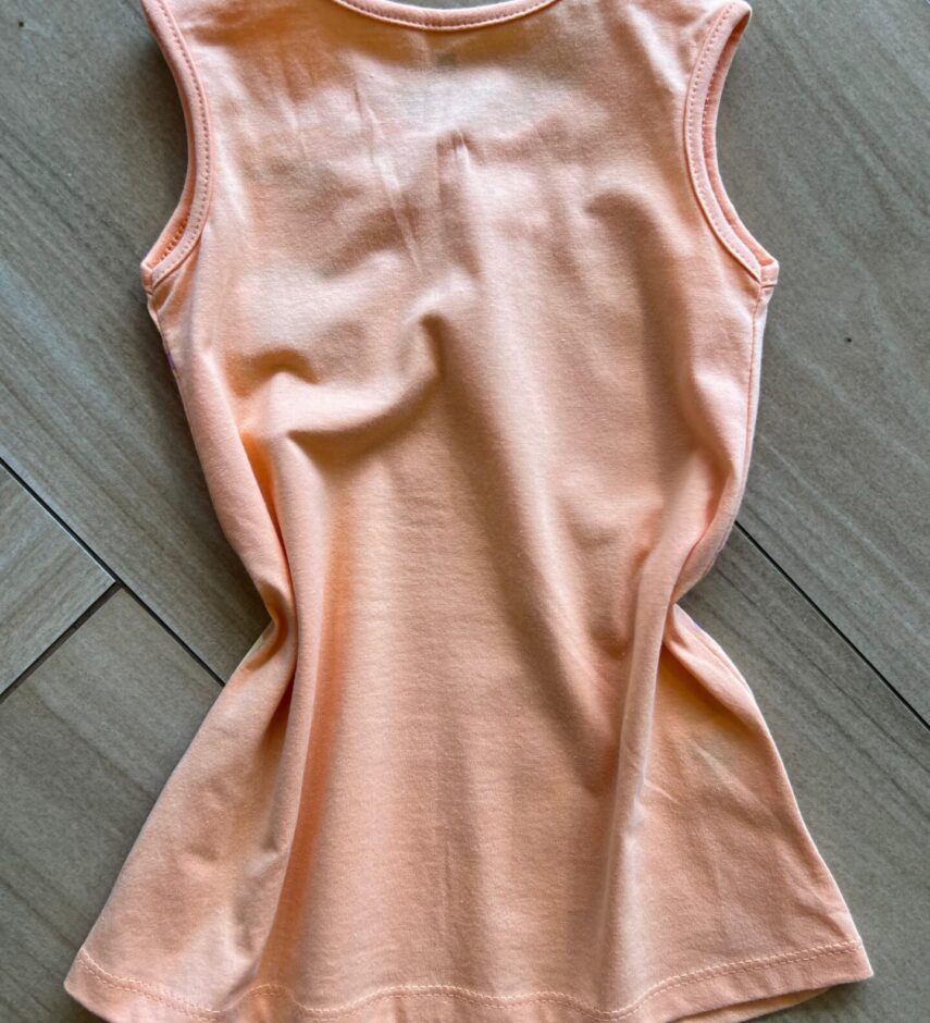 fernandaramoskids com br Vestido Infantil Feminino Curto Laranja com Flor 2
