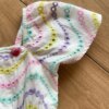fernandaramoskids com br Vestido Infantil Feminino Curto Bordado Colorido Branco1