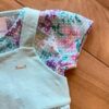 fernandaramoskids com br Vestido Infantil Feminino Curto com Blusa Manga Curta Estampado1