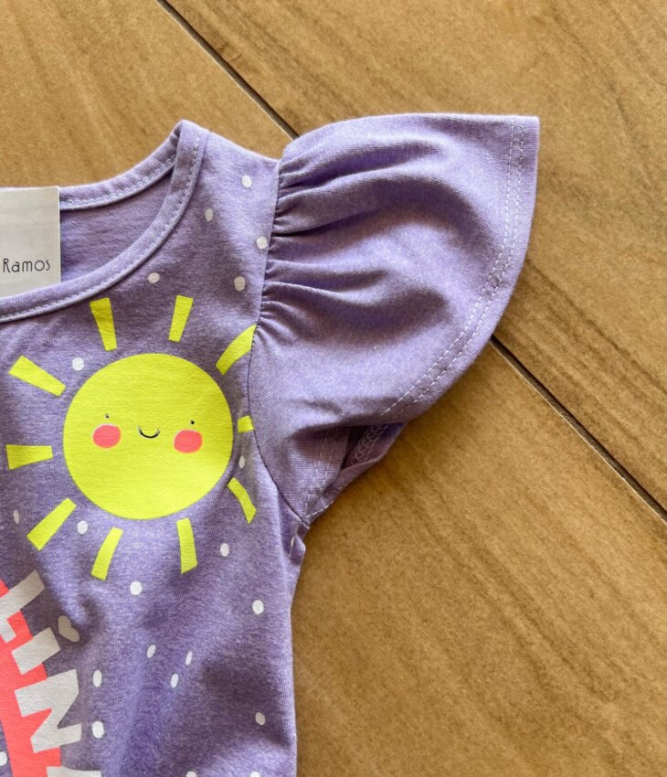 fernandaramoskids com br Vestido Infantil Feminino Curto Dia Lindo Lilás Soft1