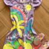 Vestido Infantil Feminino Curto Dia Lindo Lilás Soft Fernanda Ramos Kids
