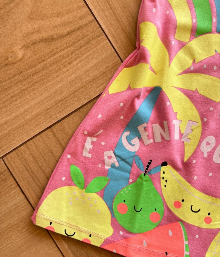 fernandaramoskids com br Vestido Infantil Feminino Curto Dia Lindo Rosa2