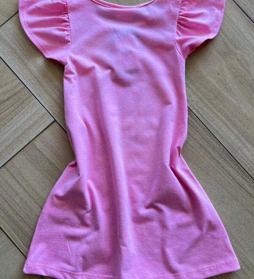 fernandaramoskids com br Vestido Infantil Feminino Curto Dia Lindo Rosa3