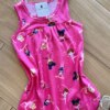 fernandaramoskids com br Vestido Infantil Feminino Curto Estampa Bailarina 1