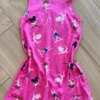 fernandaramoskids com br Vestido Infantil Feminino Curto Estampa Bailarina 2