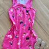 Vestido Infantil Feminino Curto Estampa Bailarina Fernanda Ramos Kids