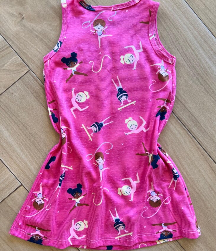 fernandaramoskids com br Vestido Infantil Feminino Curto Estampa Bailarina 2